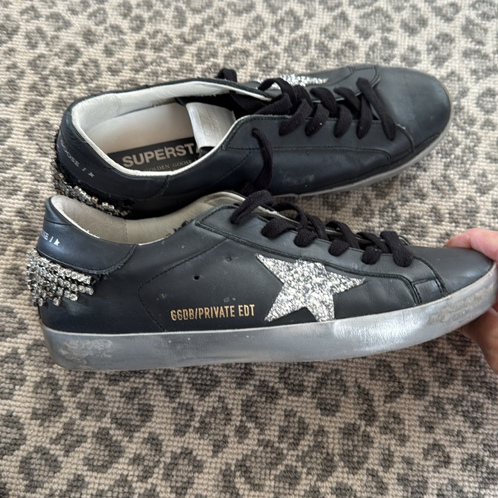 Authentic Golden Goose Limited Edition Black sneakers